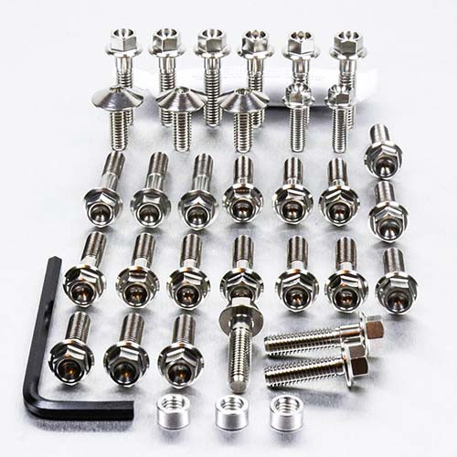 Stainless Steel Engine Kit KTM Duke 690 Flanged Hex