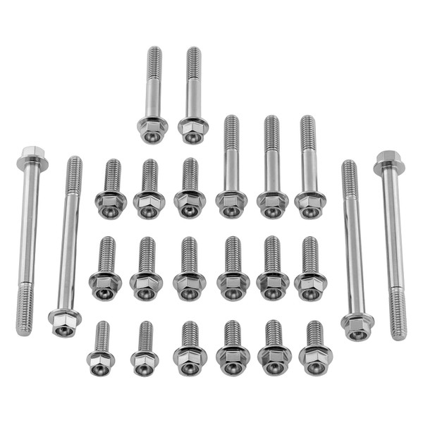 Stainless Steel Engine Kit Yamaha XS650 Flanged Hex