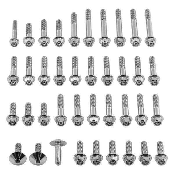 Stainless Steel Engine Kit Yamaha MT-09 / R9 / XSR900 Flanged Hex Head Bolt