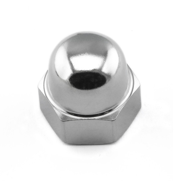 Stainless Steel Dome Nut M10x(1.25mm) 17mm A/F