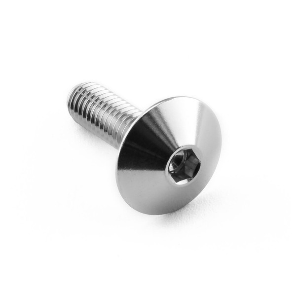 Stainless Steel Dome Head Bolt M6x(1.00mm)x20mm