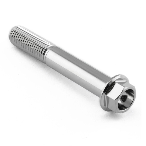Stainless Steel Flanged Hex Head Bolt M10x(1.25mm)x65mm