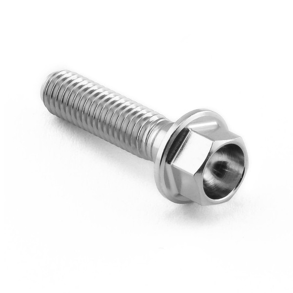 Stainless Steel Flanged Hex Head Bolt M5x(0.80mm)x20mm