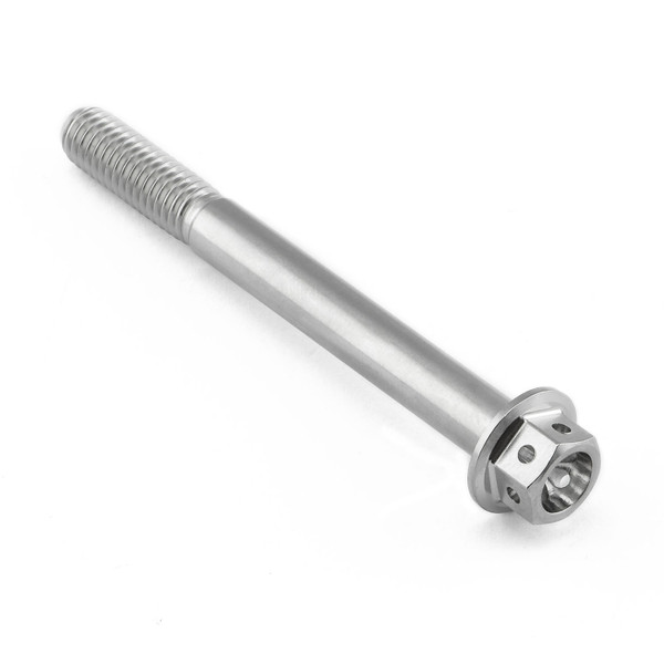 Stainless Steel Flanged Hex Head Bolt M6x(1.00mm)x60mm Race Spec