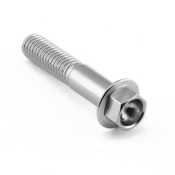 Stainless Steel Flanged Hex Head Bolt M8x(1.25mm)x40mm