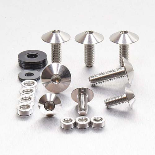 Stainless Steel Mudguard & Hugger Bolt Kit