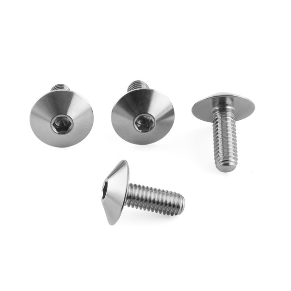 Stainless Steel Number Plate Kit 30