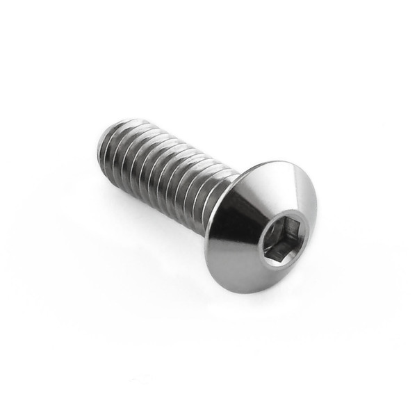 Titanium Dome Head Bolt 8-32 x 1/2
