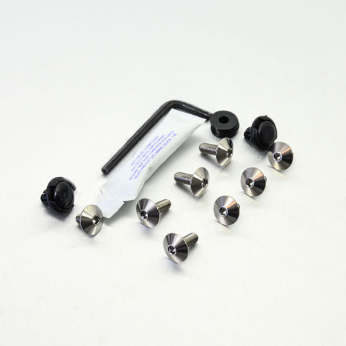 Titanium Screen Kit KTM RC390