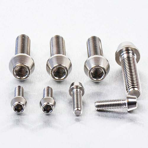 Stainless Steel Front Axle Pinch Bolt Set