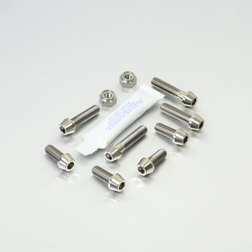 Stainless Steel Rider & Pillion Footrest Hanger Bolt Kit