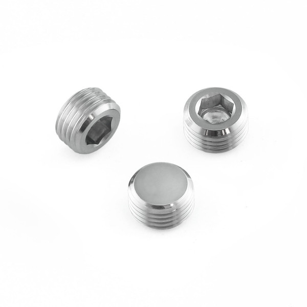 Stainless Steel Brake Caliper Grub Screw A/Key Drive Pack x3