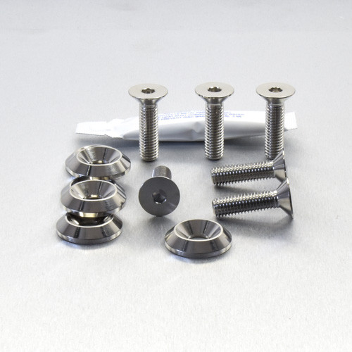 Stainless Steel Rider Footrest Hanger Bolt Kit