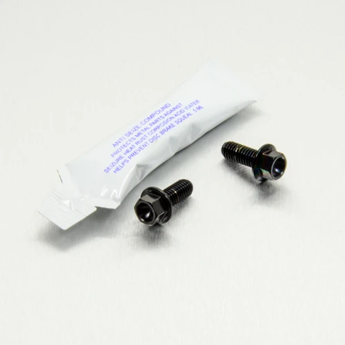 Stainless Steel Speedometer Mount Bolts Hex Head Black