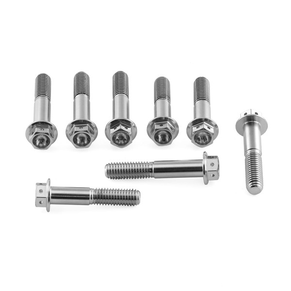 Stainless Steel Top & Bottom Yoke Pinch Set Race Spec
