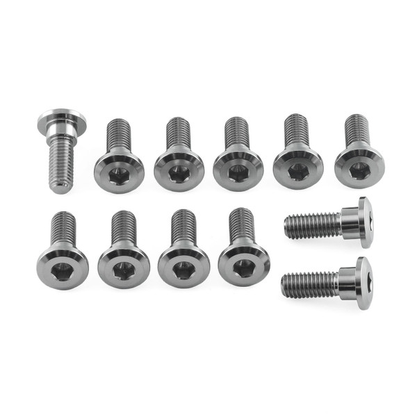 Titanium Disc Bolt To Fit Honda M8x24mm Pack x12