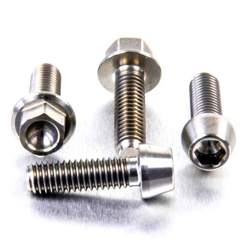 Titanium Brake & Clutch Lever Perch Pinch Bolt Kit