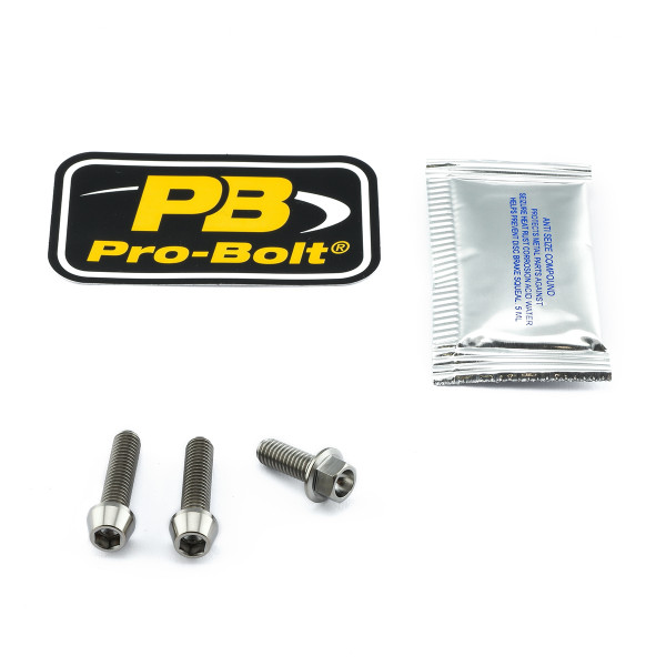 Titanium Brake & Clutch Lever Perch Pinch Bolt Kit