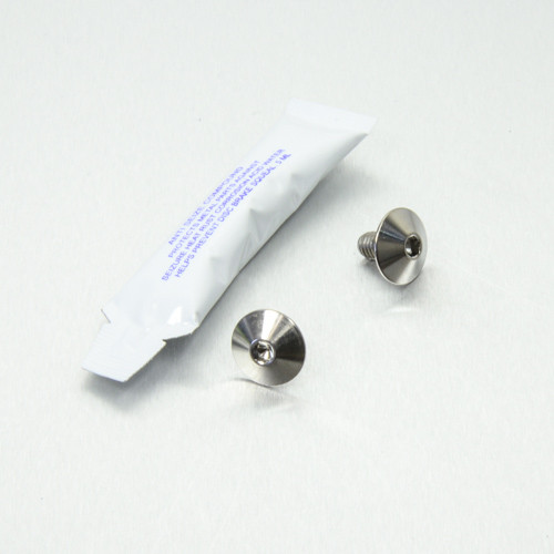 Titanium Chain Guard Mount Bolt Kit