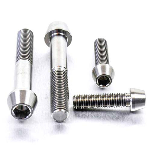 Titanium Clip-On / Handle Bar Mount Bolt Kit