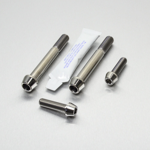 Titanium Clip-On / Handle Bar Mount Bolt Kit
