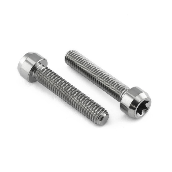 Titanium Clip-On / Handle Bar Mount Bolt Kit Torx Drive