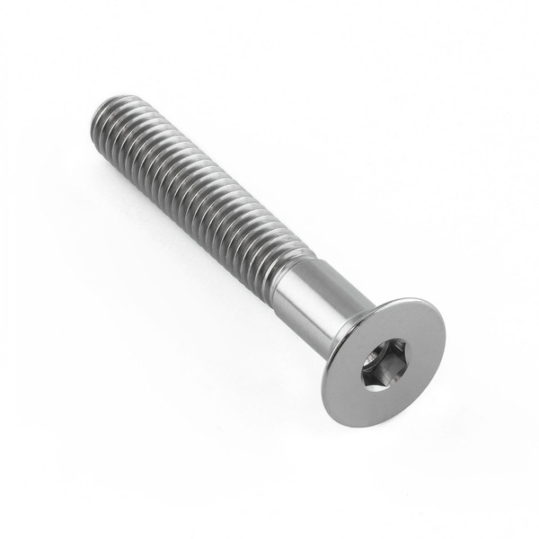 Titanium Countersunk Bolt M6x(1.00mm)x40mm 
