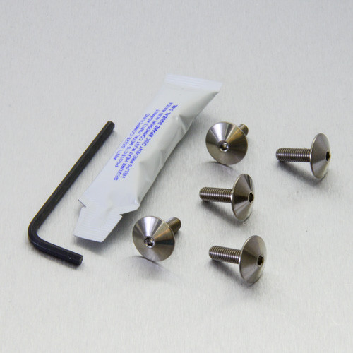 Titanium Exhaust Heat Shield Mount Bolt Kit