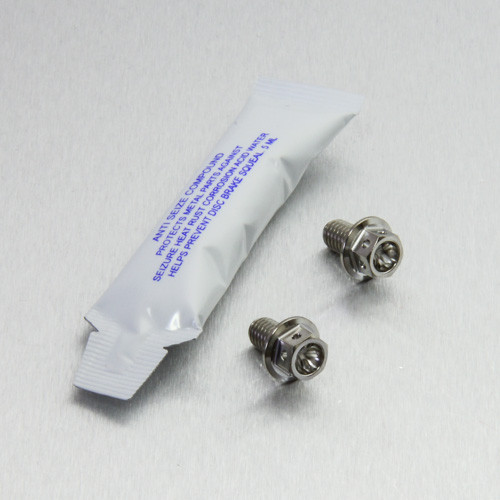 Titanium Exhaust Heat Shield Mount Bolt Kit Race Spec