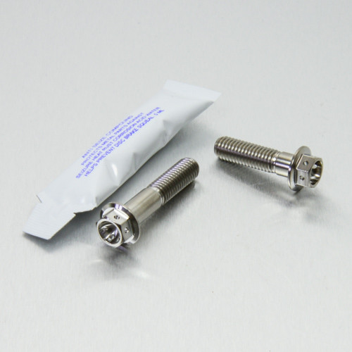 Titanium Front Brake Caliper Mount Bolt Kit Race Spec