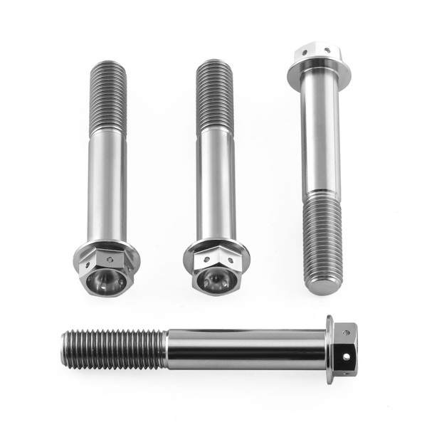 Titanium Front Brake Radial Caliper Mount Bolt Kit M10x(1.25mm)x65mm Race Spec