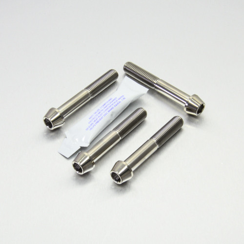 Titanium Front Brake Radial Caliper Mount Bolt Kit M10x(1.25mm)x65mm Tapered Socket
