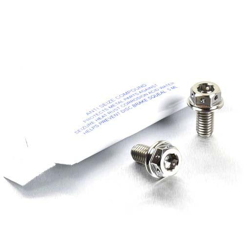 Titanium Heel Plate Bolt Kit DualDrive