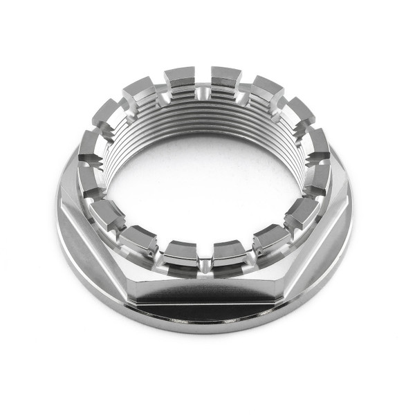 Titanium Flanged Axle Nut M38x(1.50mm) Front Wheel