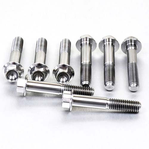 Titanium Top & Bottom Clamp Yoke Pinch Kit
