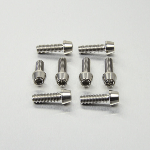 Titanium Top & Bottom Clamp Yoke Pinch Kit