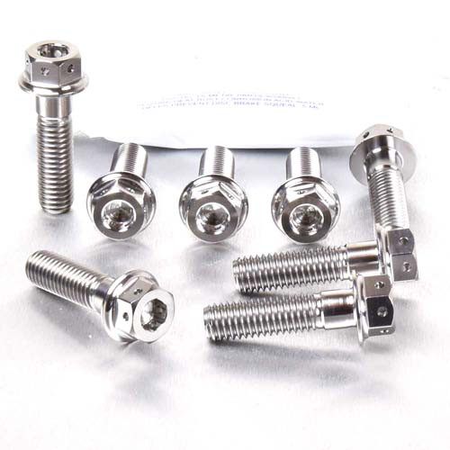 Titanium Top & Bottom Clamp Yoke Pinch Kit DualDrive