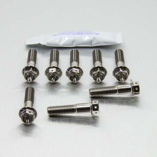 Titanium Top & Bottom Clamp Yoke Pinch Kit Race Spec