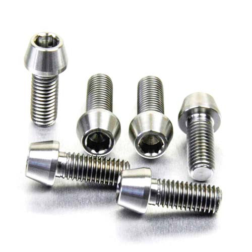 Titanium Top & Bottom Clamp Yoke Pinch Kit