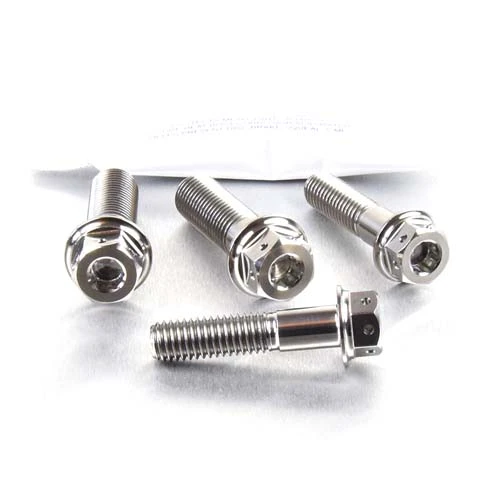 Titanium Top & Bottom Clamp Yoke Pinch Kit DualDrive