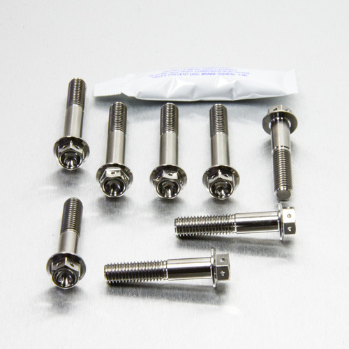 Titanium Top & Bottom Clamp Yoke Pinch Kit Race Spec