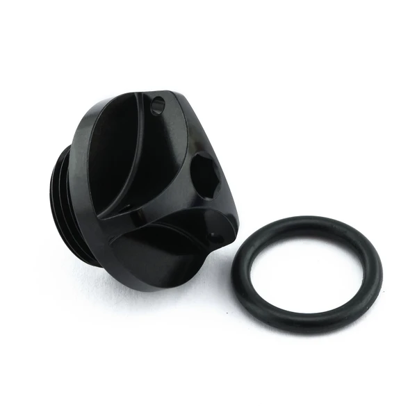 Aluminium Oil Filler Cap Suzuki Black