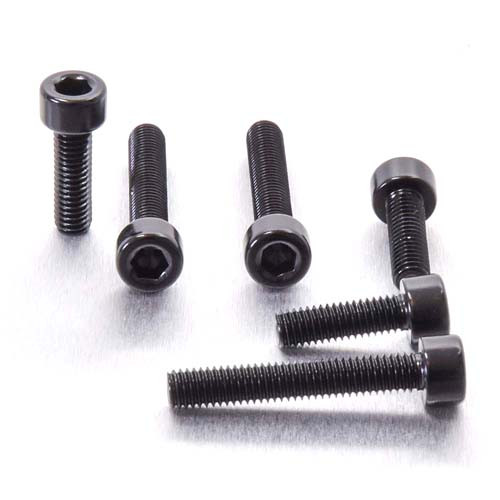 Aluminium Fuel Cap Kit Aprilia RS250 Replica Black