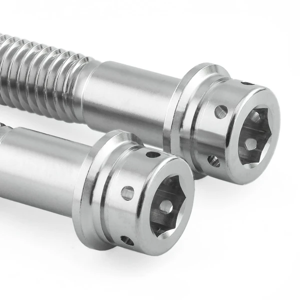 Stainless Steel Top & Bottom Clamp Yoke Pinch Kit Flanged Socket Cap Race Spec