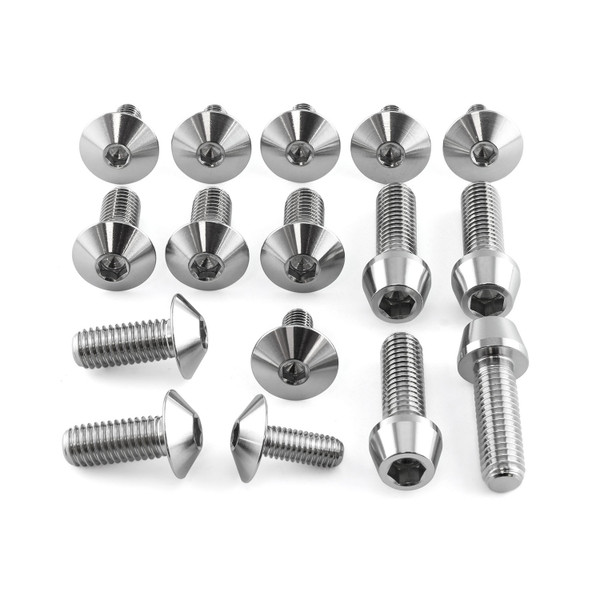 Stainless Steel Bodywork Bolt Kit - Indian Chieftain - Dark Horse/Elite/Premium/Standard 111/116