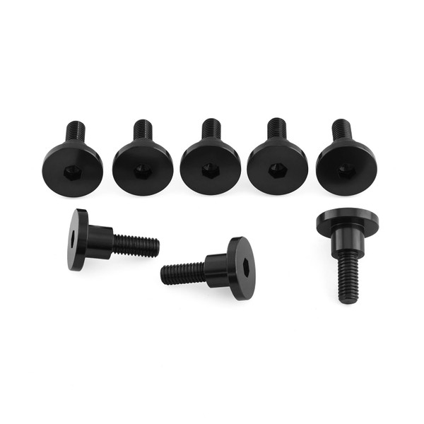Aluminium Yamaha Top Cam Bolt Fazer/Others Set x 8 Black