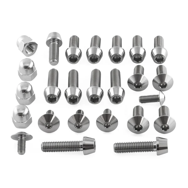 Titanium Bodywork Bolt Kit Indian Chief Darkhorse/Classic/Vintage