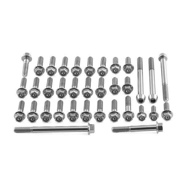 Stainless Steel Engine Kit Ducati Panigale V2 Flanged He