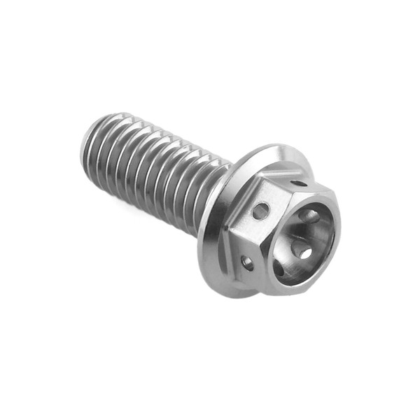 Stainless Steel Flanged Hex Head Bolt M8x(1.20mm)x20mm Race Spec