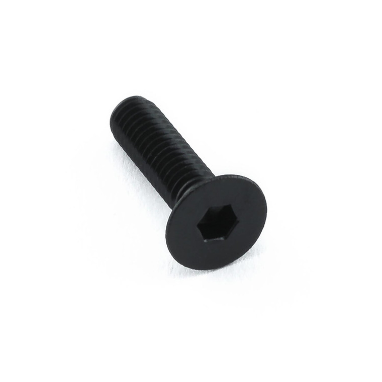 Aluminium Countersunk Bolt M4x(0.70mm)x15mm Black